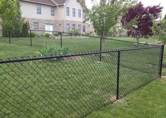 4.5mm Após revestido Pvc galvanizado Diamond Chain Link vedação para jogo de fábrica