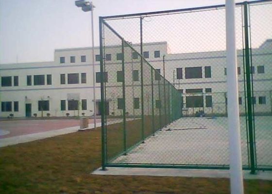 4.5mm Após revestido Pvc galvanizado Diamond Chain Link vedação para jogo de fábrica