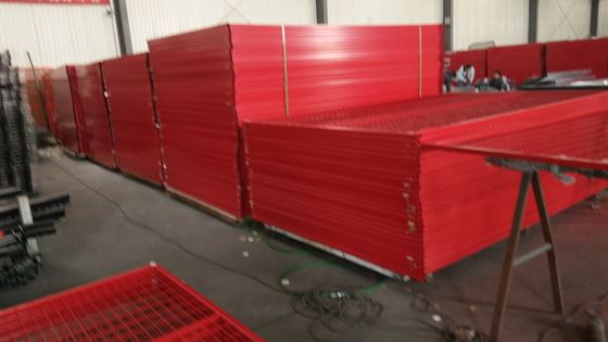 Retalhos temporários em canteiros de obras American Standard Temporary Guardrail Panels