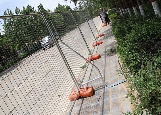 2.1*2.4m Construção móvel Galvanizado a quente Austrália Painéis de vedação temporários