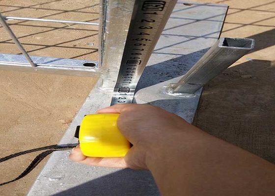 Construção de tubos quadrados galvanizados a quente