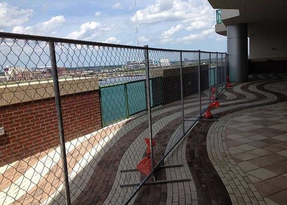 Barato Galvanizado a Quente Padrão de Eventos Móveis da Austrália Painel de Cercas Temporárias Para Site de Construção