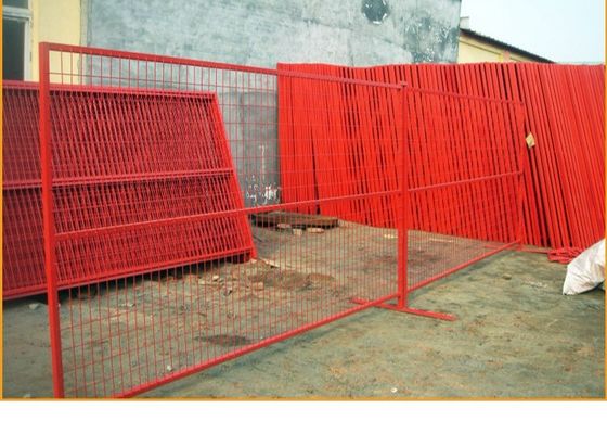Padrão do mercado americano 6 x 12 Ft Galvanizado temporário Chain Link Fence Painéis para o local de construção