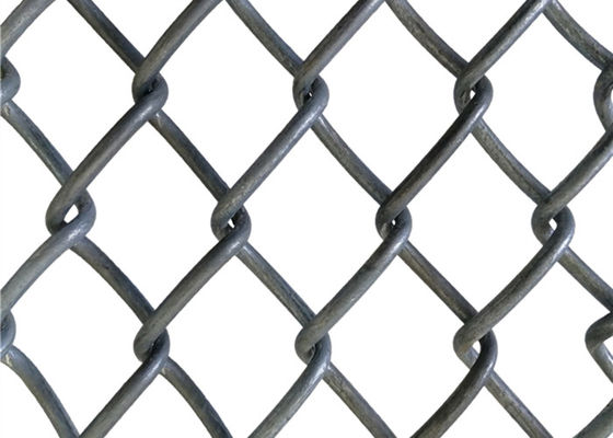 Zinque construções do revestimento 8Ft Diamond Chain Link Fence For