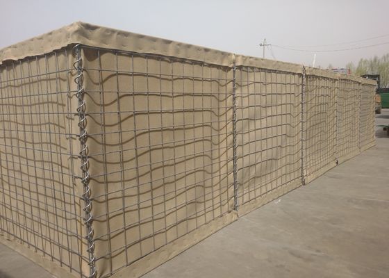 75mmx75mm de proteção UV Mesh Hesco Fence