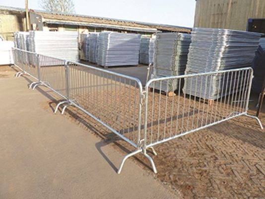 Concerto de aço Barricadas de controle de multidão de 36