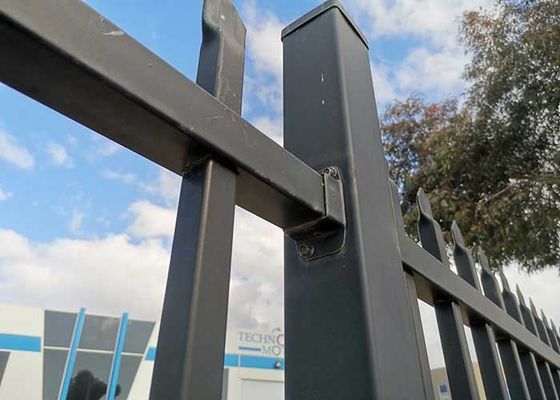 6ft Alta Cercas Tubulares de Aço Forjado Durável Prefabricado Certificado ISO9001
