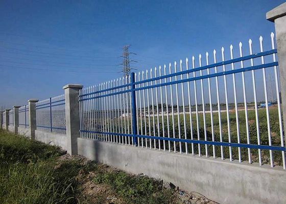Fecho de quintal decorativo revestido de pó Não cavar fácil de instalar Baixa manutenção