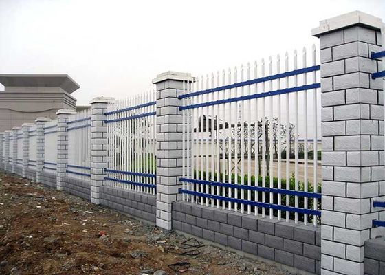 Fecho de quintal decorativo revestido de pó Não cavar fácil de instalar Baixa manutenção