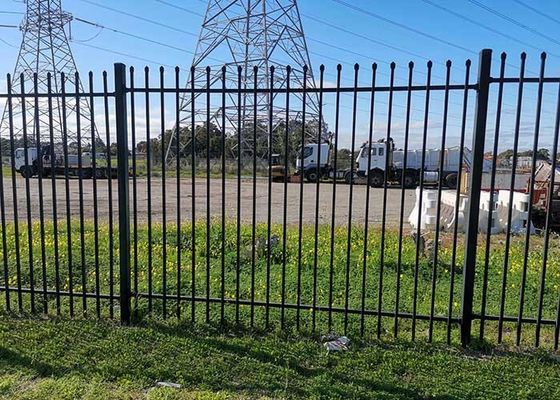 Fenda de material de tubo de aço de montagem fácil Q195 ou Q235 para proteção de quinta de jardim em casa