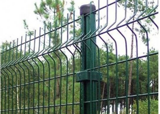 Metalx preço de fábrica barato verde/preto revestido de PVC jardim exterior 3D curva soldada curvatura perímetro fio de segurança / V malha