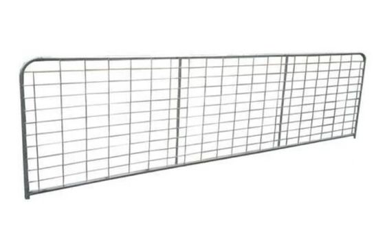 Panela de vedação galvanizada de gado Q195 personalizável com portas