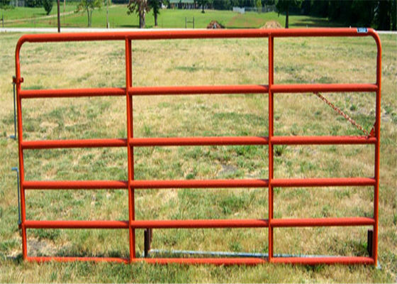 4 trilhos pulverizam a cerca Panels do cavalo do revestimento 2.1mx1.6m