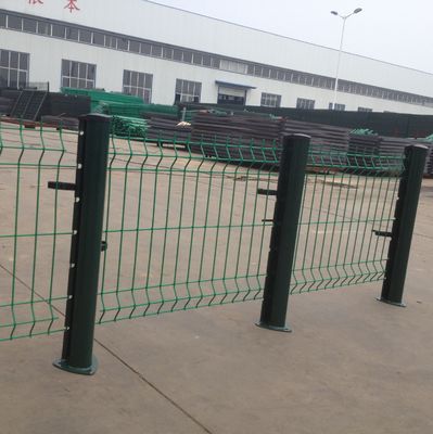Metalx preço de fábrica barato verde/preto revestido de PVC jardim exterior 3D curva soldada curvatura perímetro fio de segurança / V malha