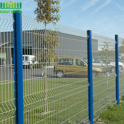 o aeroporto 3d revestido Pvc Curvy soldou o fio Mesh Fencing