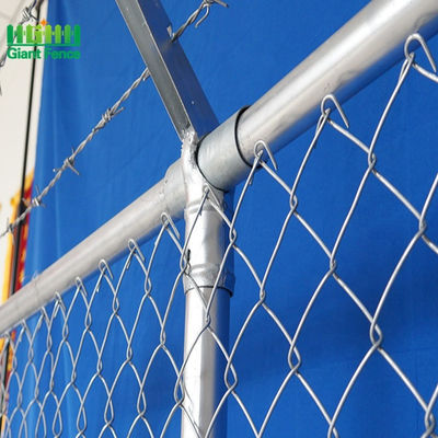 Cerca provisória galvanizada For Construction do elo de corrente da anti corrosão da altura de 6ft