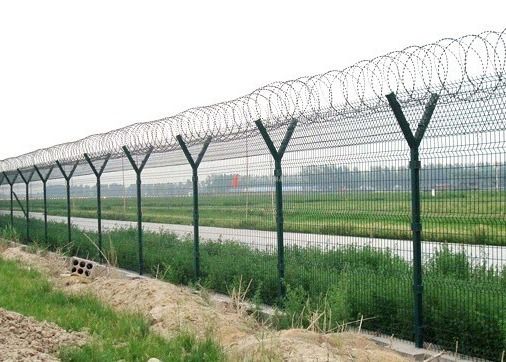 O pó revestiu cerco verde da segurança da escalada de 358 prisões o anti