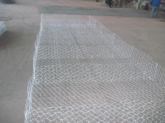 Tecido engrene a proteção sextavada alta de  For River Bank da cesta de 1m Gabion