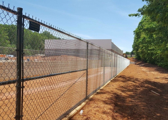 Cercas de ligação de cadeia usadas de aço metal 9 gauge