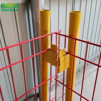 Construção de aço provisória das barreiras da proteção de borda do canteiro de obras 50X200mm