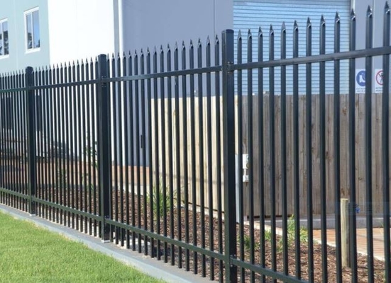 Cercas de segurança tubulares de aço personalizáveis Ideal para uso comercial e residencial