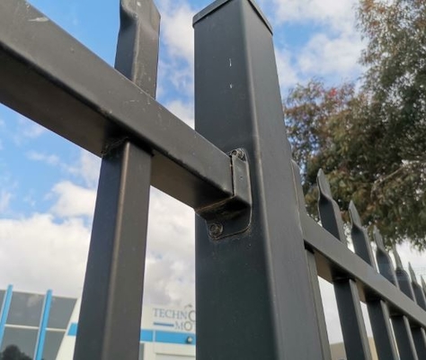 Cercas de segurança tubulares de aço personalizáveis Ideal para uso comercial e residencial
