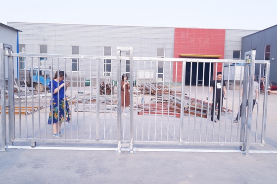 o quadro do metal de Gate Pvc Coated da cerca do jardim do metal do furo de 50x200mm soldou a rede de arame