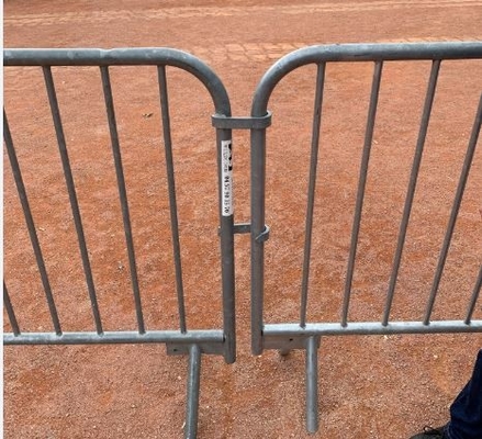 Galvanizado a quente depois de soldado estilo francês porta-bicicletas temporária vedação de barricada