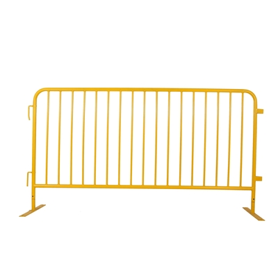 Plástico aço galvanizado de alumínio controle de multidão vedação móvel porta-malas de segurança pedestre evento concerto barreira